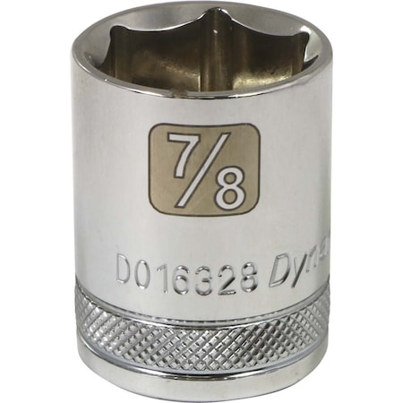 Dynamic 1/2" Drive, 7/8" SAE Socket, 6 Points D016328